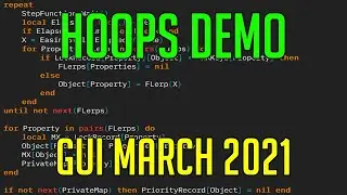 HOOPS DEMO | HACK/SCRIPT | GUI MARCH 2021