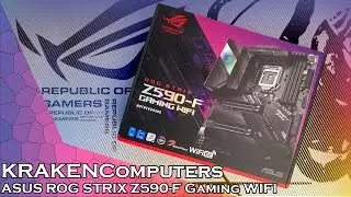 ASUS ROG STRIX Z590-F GAMING WIFI | Обзор и распаковка материнской платы Z590