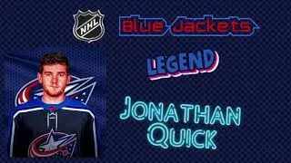 Blue Jackets Legend Jonathan Quick