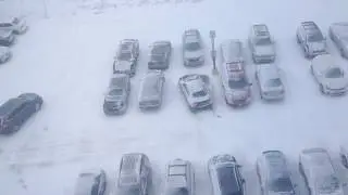 BMW Stuck in Snow