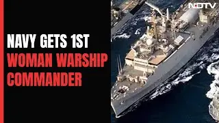 Navy Appoints 1st Woman Commanding Officer In Naval Attack Ship