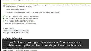 How to Check Your Registration Status