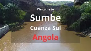 🇦🇴 Sumbe &ndash; Rio Cubal (Quicombo), Cuanza Sul, Angola | 4K Drone View | Do Ar &ndash; Angola Virtual Tour