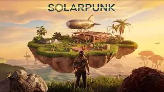 Jogo de Sobreviv&ecirc;ncia Relaxante Com Constru&ccedil;&atilde;o de Dirig&iacute;vel, Fazenda e Base - Solarpunk