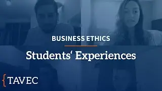 TAVEC Project - Students' Experiences (Business Ethics)