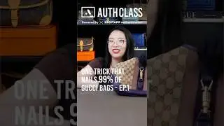Gucci bag authentication hack you NEED to know. 🤯
