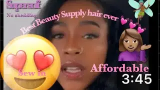 My Fav BSS Hair 🧚🏾&zwj;♂️💰Affordable Hair / sew in