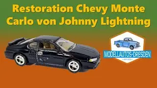 Restoration #178 Chevy Monte Carlo Ma&szlig;stab 1/64 von Johnny Lightning [modellautos-dresden]