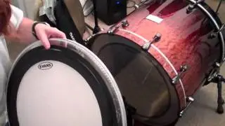 Review of Evans EMAD Bass Drum Head