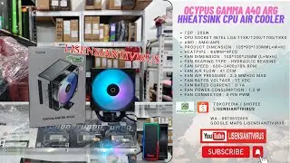 Heatsink Ocypus GAMMA A40 ARGB CPU AIR COOLER INTEL AMD