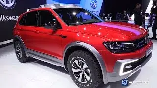 2017 Volkswagen Tiguan GTI Active Concept - Exterior,Interior Walkaround - 2016 Detroit Auto Show