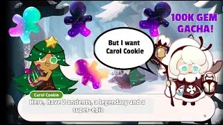 [INSANE 100K CRYSTAL GACHA] Insane Luck but not enough Carol Cookies [Cookie Run Kingdom]