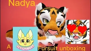Lemonbrat fursuit unboxing! Nadya partial