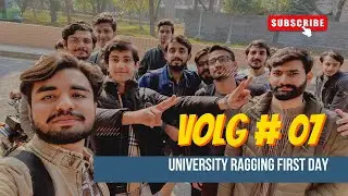 My first day in Punjab University & Ragging in PU Lahore😂#punjab #lahore #uni