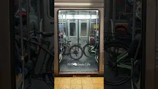 God protect us all in case of emergency. These were just 2 of 4 e-bikes in 1-single-car&hellip; #NYCSubway