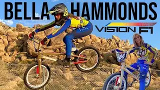 BMX Bike Check - Supercross BMX Vision F1 with Bella Hammonds