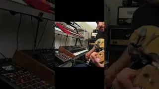 Creating dusty ambient guitar loops on the SP404 🎸🎧 #ambientmusic  #musicproduction #sampleflip