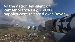WWII Dakota Dropping 750k Poppies