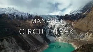 Nepal Himalayas: Manaslu Circuit Trek | Cinematic aerial footage, 4K