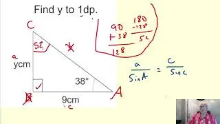 sohcahtoa v's sine rule for missing sides and angles