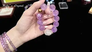Amethyst-Purple Elf 🧚&zwj;♀️💜🌙 #amethyst #crystals #crystalshop  #bracelete #naturalcrystal