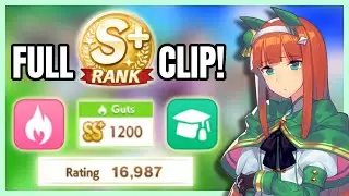 [16,987 Score] Full S+ Rank Run in Global Server - Uncut Umamusume Gameplay (Silence Suzuka)