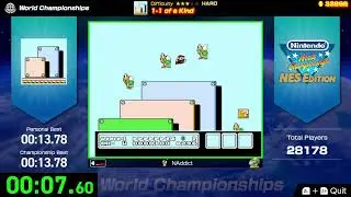 SMB3 1-1 of a Kind 13.78 | Nintendo World Championships NES Edition