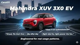 Mahindra XUV 3XO EV Review: Zippy & Perfect for City ⚡ #XUV3XOEV #Mahindra #Carz011 #EV