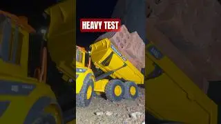 RC Volvo A40G Dump Truck Full Load Brick Test & Tipping 🚧 #shorts #rctruck