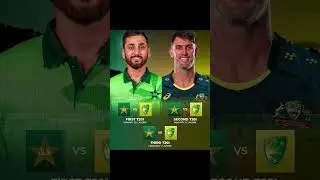 PAKISTAN VS AUSTRALIA 3 MATCH T20I SERIES SCHEDULE.#huzaifakhan#hk5#cricket#pakvsaus#t20is
