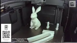 Chill 3D Printing: Crafting Accessories and Decorative Bunny &bull; MACE Studio &bull; 24/7 Vibes