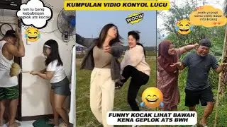 FUNYY KOCAK LIHAT DARI BAWAH KENA GEPLOK BIKIN NGAKAK !! KUMPULAN VIDIO GOKIL