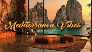 Italian Vibes & Mediterranean Music &ndash; 1 Hour of Sunset Cliffside Views & Coastal Serenity