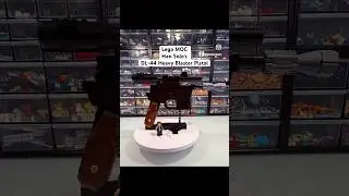 Who shot first? The bricks know. Lego MOC Han Solo&rsquo;s DL-44 Heavy Blaster Pistol #legostarwars