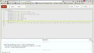 Rust-lang. Macros println!. Arithmetic operations
