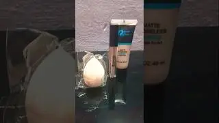 a makeup set of foundation, concealer and puff under 100rs 🎀✨🎉