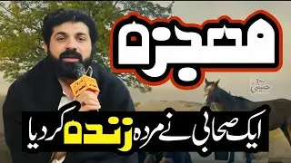 Ek Sahabi Nay Murda Zinda Kar dia | Mojza | Allama Asif Raza Alvi