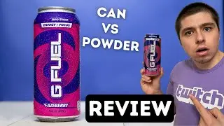 Fazeberry GFUEL Can REVIEW! (Better Than The Powder!?)