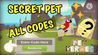 PET HEROES “CODES” and how to get the FIRST SECRET PET Roblox!!!