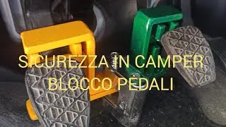 CAMPER -#Sicurezza in camper blocco pedali #camper #sicurezzacamper #campervan #faidate