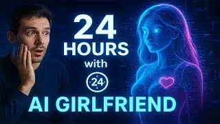 24 Hours Dating My AI Girlfriend 🤖 | Full Experiment