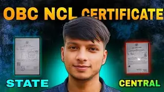 Category Certificate JEE MAINS 2025 #obcncl  #ews #sc #jeeregistration