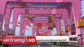 Korean exports log first double-digit growth in four years