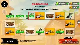 Guns of boom #119 How to get barracuda for free? Spin for barracuda #2