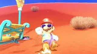 NEW Hint Art Location in The Sand Kingdom - Super Mario Odyssey