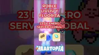 🩷 FLUORITA Y ROBLE LIULIU 23 DE ENERO 🩷 HEARTOPIA EN ESPA&Ntilde;OL #heartopia #heartopiaofficiallaunch