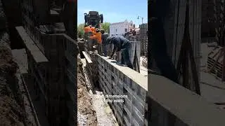 How a House Concrete Foundation is Poured