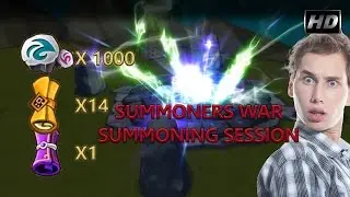 [HD] Summoners War: Summon Session 14 MS 1000 Summon Stone 1 Legendary Scroll GMGUILD