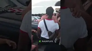 No way Rampage Jackson&rsquo;s son (Raja) got a can smashed on his head&hellip; Raja was ready to throw hands 🤯