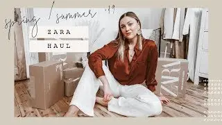 HUGE SPRING ZARA UNBOXING TRY ON HAUL | I Covet Thee